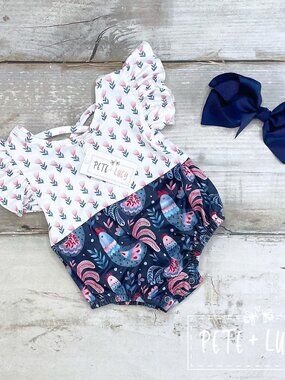 Cluck Cluck Cutie Romper